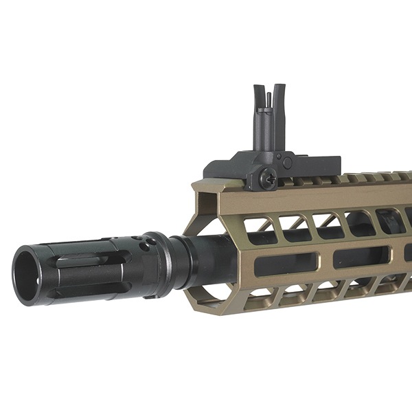 E&C 646E-3 Geissele SMR MK14 13.5インチ (Kestrel V2 BASIC搭載) 電動ガン デザートカラー(COLT Licensed)