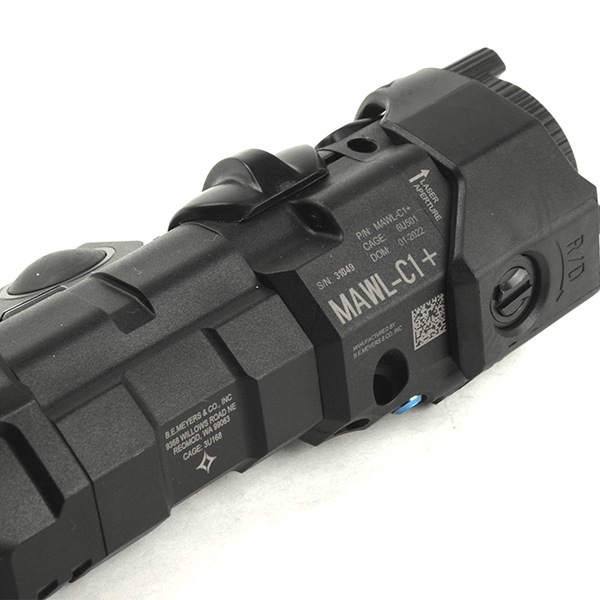 Z&Z ナイロン製 MAWL-C1+タイプ LEDライト エントリーグレード ブラック