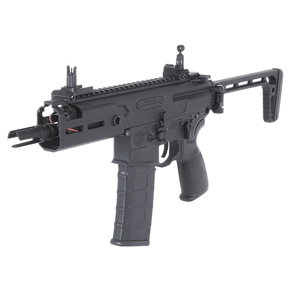 AF S002 SIG MCX Rattler SBR 4.8インチ (Kestrel V2 BASIC搭載) 電動ガン ブラック