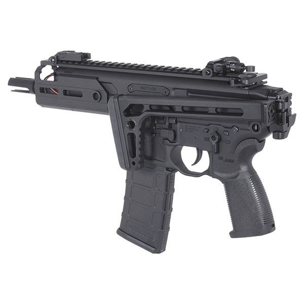 AF S002 SIG MCX Rattler SBR 4.8インチ (Kestrel V2 BASIC搭載) 電動ガン ブラック