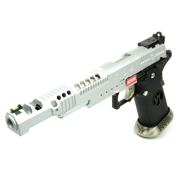 ArmorerWorks AW-HX2403 .38スーパーコンプ JPバージョン ガスブローバックガン シルバー