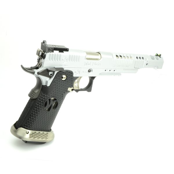 ArmorerWorks AW-HX2403 .38スーパーコンプ JPバージョン ガスブローバックガン シルバー