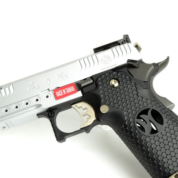 ArmorerWorks AW-HX2403 .38スーパーコンプ JPバージョン ガスブローバックガン シルバー