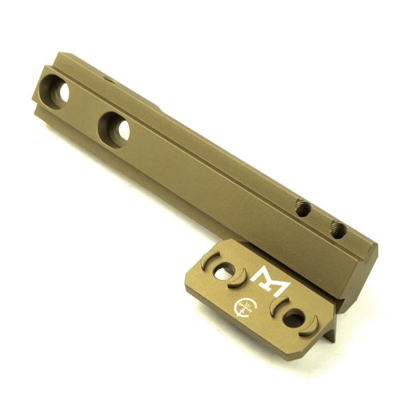 Z&Z HSPタイプ THORNTAIL M-LOK ロングバー オフセットマウント SF M300 M600対応 デザートカラー