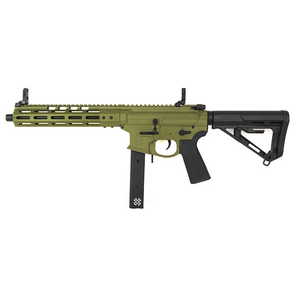 APS/EMG Noveske9 PCC 電動ガン (電子トリガー搭載) バズーカグリーン