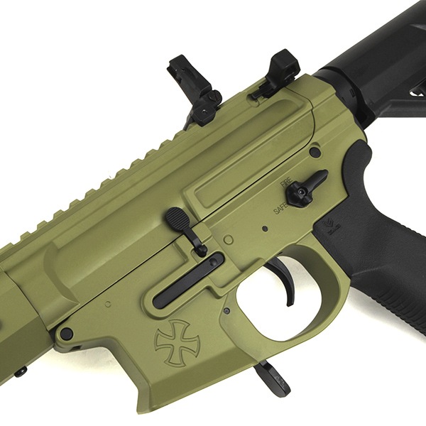 APS/EMG Noveske9 PCC 電動ガン (電子トリガー搭載) バズーカグリーン