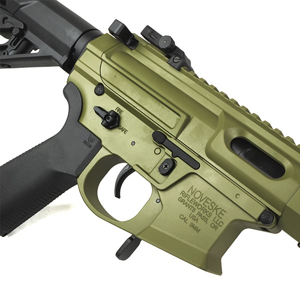 APS/EMG Noveske9 PCC 電動ガン (電子トリガー搭載) バズーカグリーン