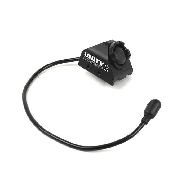 Z&Z UNITYタイプ 20mm(ピカティニー)レール Hot Button エイミングデバイス用ボタン φ3.5mm端子 ブラック