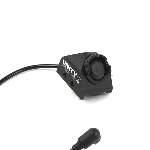 Z&Z UNITYタイプ 20mm(ピカティニー)レール Hot Button エイミングデバイス用ボタン φ3.5mm端子 ブラック