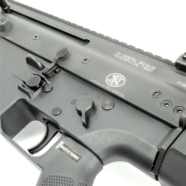 CyberGun/VFC FN SCAR-H GBB ガスブローバック (JPver./FNライセンス) ブラック 【マガジン2本付き】