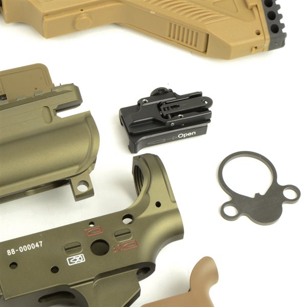 IRON AIRSOFT GHK M4 GBBシリーズ用 HK416A5 コンバージョンキット デザートカラー