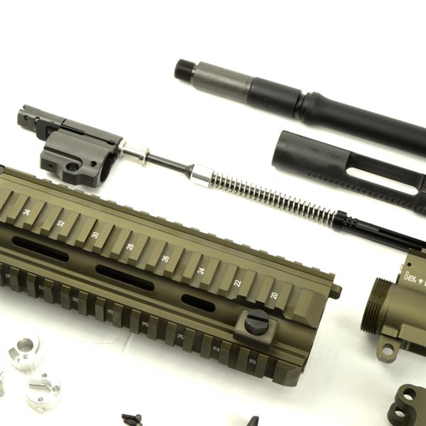 IRON AIRSOFT GHK M4 GBBシリーズ用 HK416A5 コンバージョンキット デザートカラー