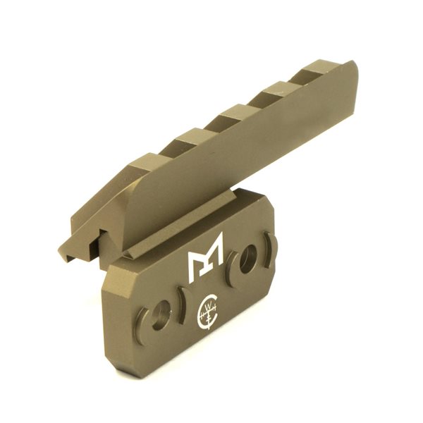 Z&Z HSPタイプ THORNTAIL M-LOK オフセットマウント デザートカラー