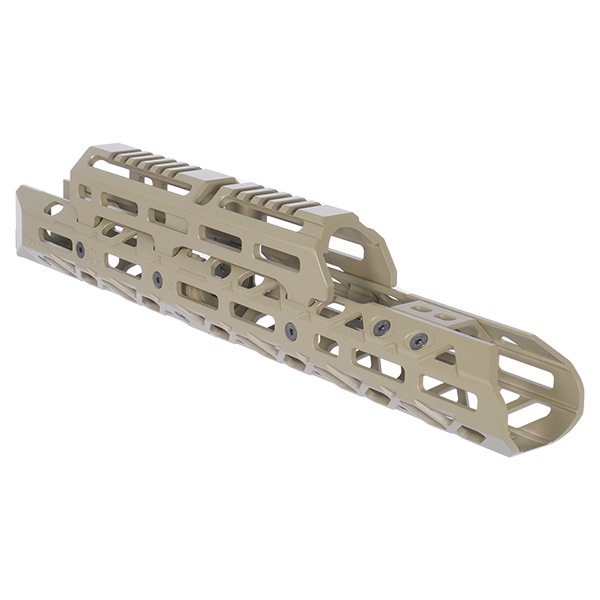5KU KPYK CRC 1U004B タイプ AK M-LOK ロング ハンドガード GHK GBB AKM用 デザートカラー