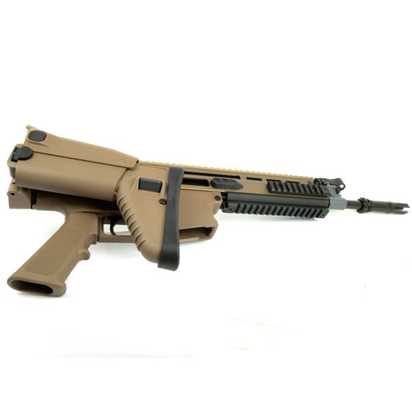 CyberGun/VFC FN SCAR-H GBB ガスブローバック (JPver./FNライセンス) デザートカラー 【マガジン2本付き】