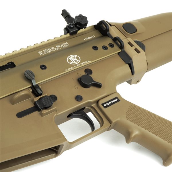 CyberGun/VFC FN SCAR-H GBB ガスブローバック (JPver./FNライセンス) デザートカラー 【マガジン2本付き】