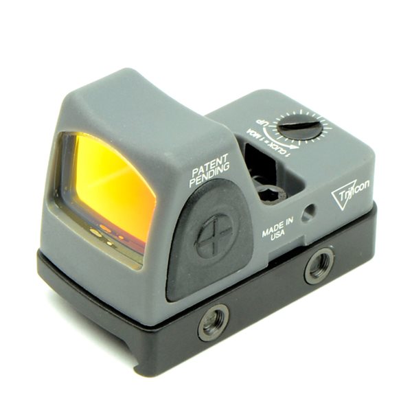 SOTAC ナイロン製 RMR-Cタイプ コンパクトドットサイト グロック用マウント付き グレー