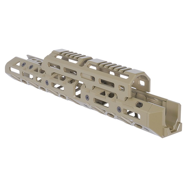 5KU KPYK CRC 1U004B タイプ AK M-LOK ロング ハンドガード 東京マルイ AKM GBB用 デザートカラー