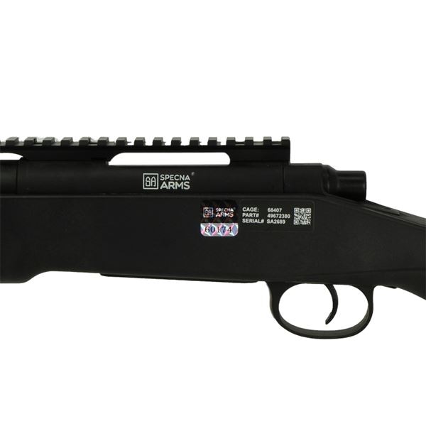 Specna Arms SA-S02 M40A3タイプ スナイパーライフル スコープ&バイポッドセット ブラック