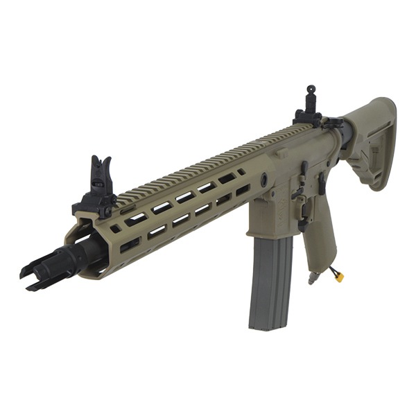ARES X EMG Helios KAC SR16E3 CARBINE MOD2 M-LOK HPAライフル (Knight's Licensed) デザートカラー