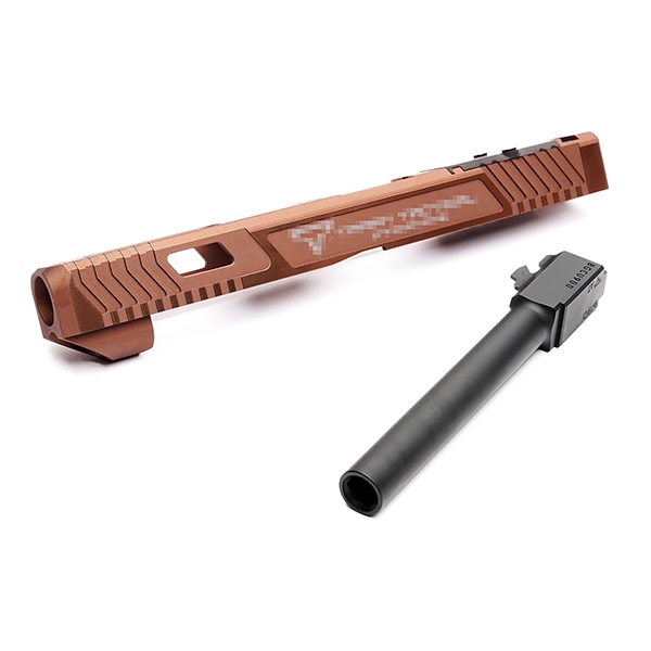 TRIL TACTICAL TTI COMBAT MASTER G34 Copperhead タイプ CNC アルミ スライドセット UMAREX G17 Gen.5 用