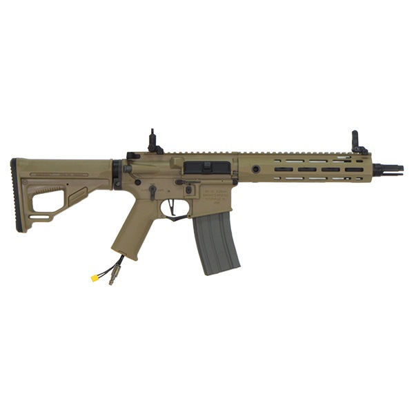 ARES X EMG Helios KAC SR16E3 CQB MOD2 M-LOK HPAライフル (Knight's Licensed) デザートカラー