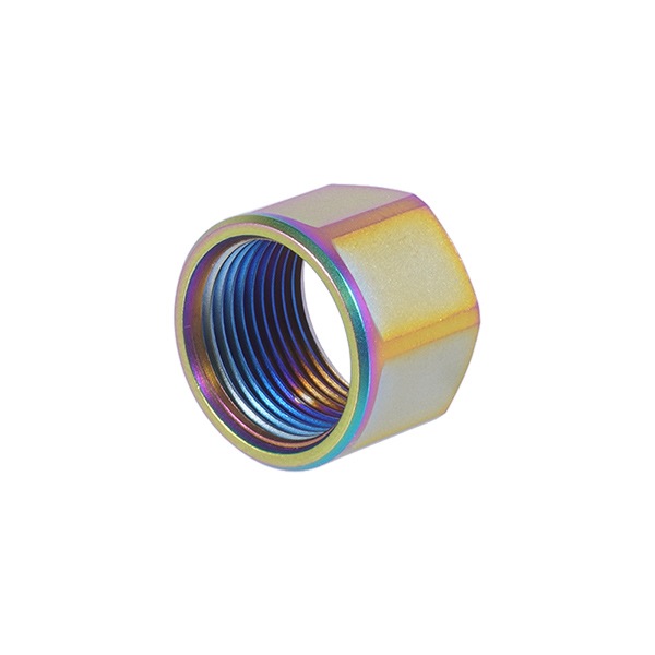 5KU Hexagon Thread Protector 14mm逆ネジ レインボー
