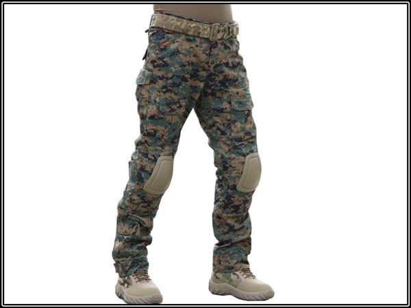 CRYE AC タイプ ニーパッド 内蔵 コンバット パンツ ピクセルグリーン