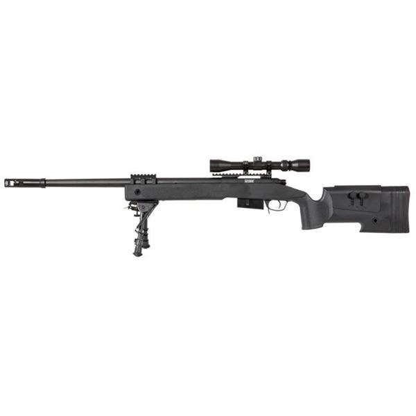 Specna Arms SA-S03 M40A5タイプ スナイパーライフル スコープ&バイポッドセット ブラック