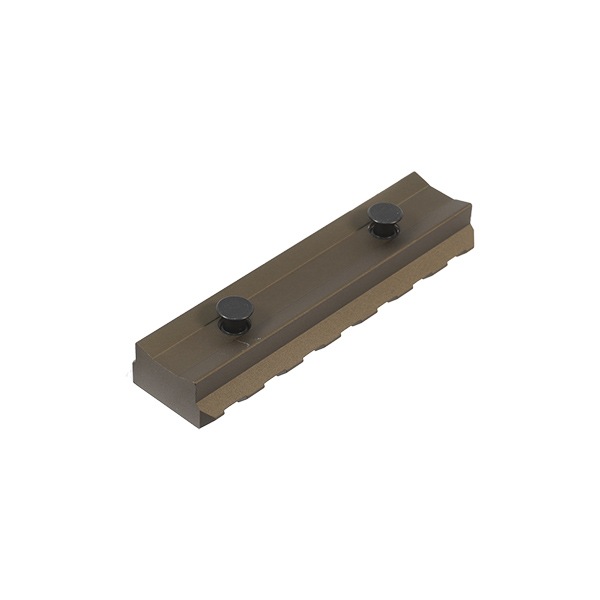 Task Force405 アルミニウム Hkey レールセクション (7slot / 74mm) デザートカラー