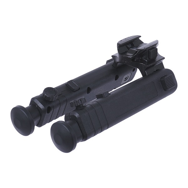 ASG ユニバーサル ライトウェイト タクティカルバイポッド 20mm(ピカティニー規格)レール 用