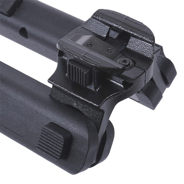 ASG ユニバーサル ライトウェイト タクティカルバイポッド 20mm(ピカティニー規格)レール 用