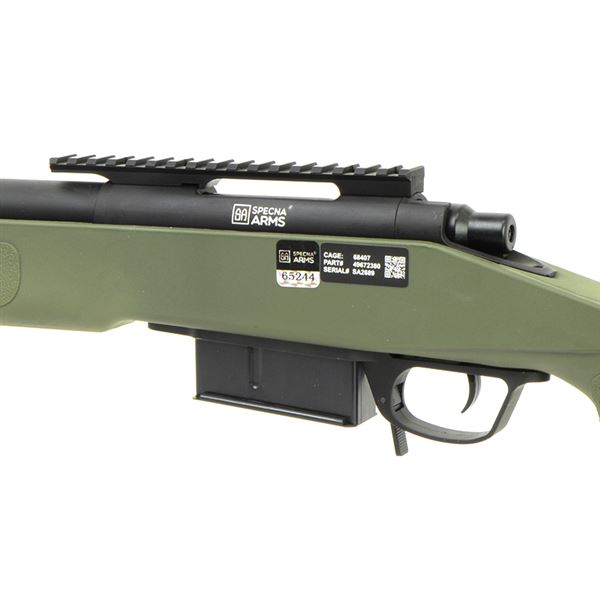 Specna Arms SA-S03 M40A5タイプ スナイパーライフル スコープ&バイポッドセット オリーブドラブ