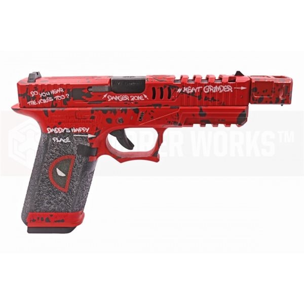 ArmorerWorks Custom AW-VX7202 スタンダード Deadpoolスタイル ガスブローバックガン