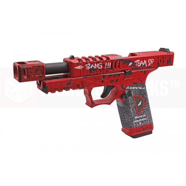 ArmorerWorks Custom AW-VX7202 スタンダード Deadpoolスタイル ガスブローバックガン