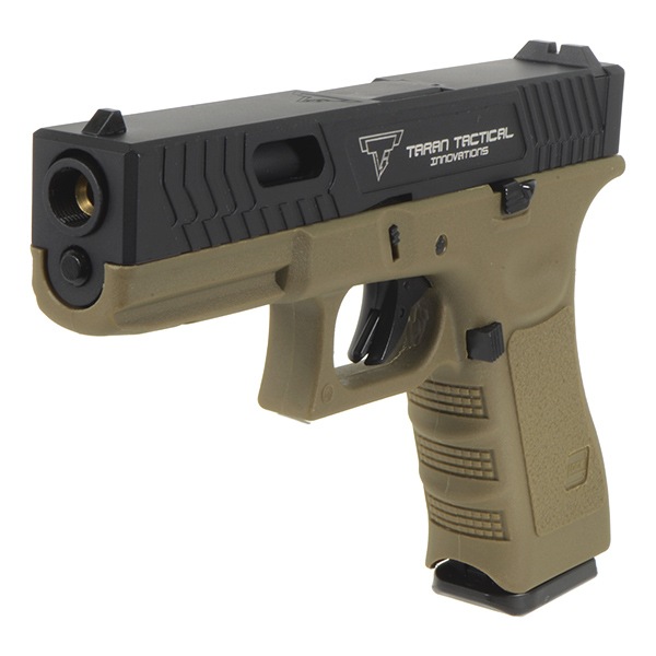 E&C 1104 GLOCK17 TTI ガスブローバック デザートカラー