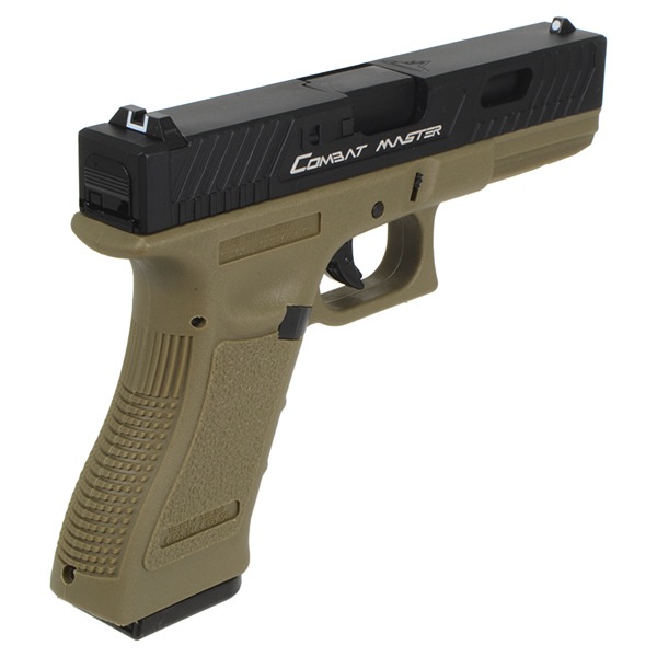 E&C 1104 GLOCK17 TTI ガスブローバック デザートカラー