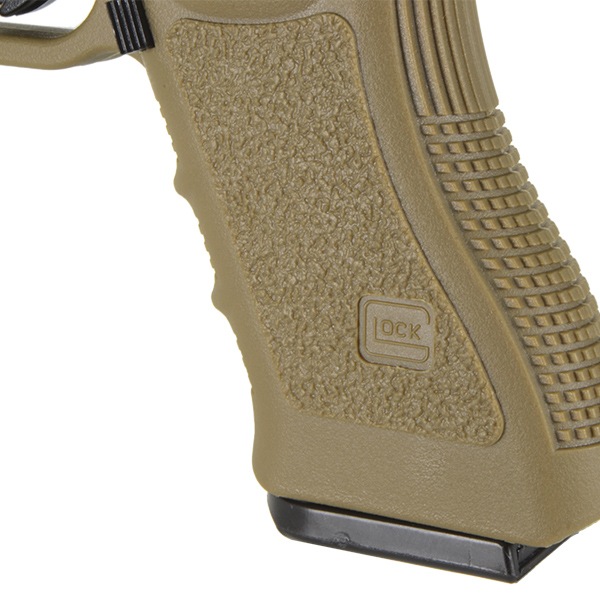 E&C 1104 GLOCK17 TTI ガスブローバック デザートカラー