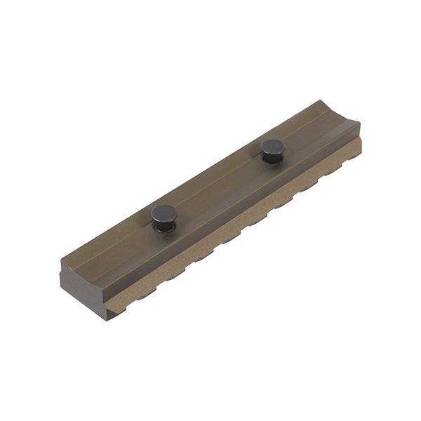 Task Force405 アルミニウム Hkey レールセクション (9slot / 95mm) デザートカラー