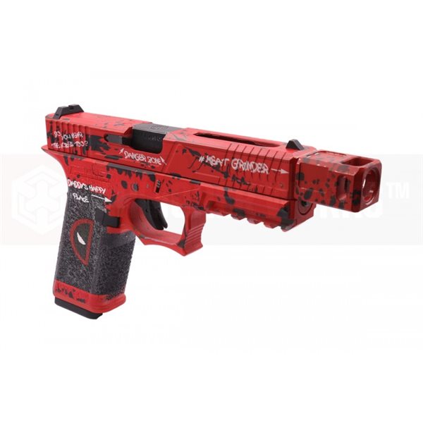 ArmorerWorks Custom AW-VX7302 スタンダード Deadpoolスタイル ガスブローバックガン