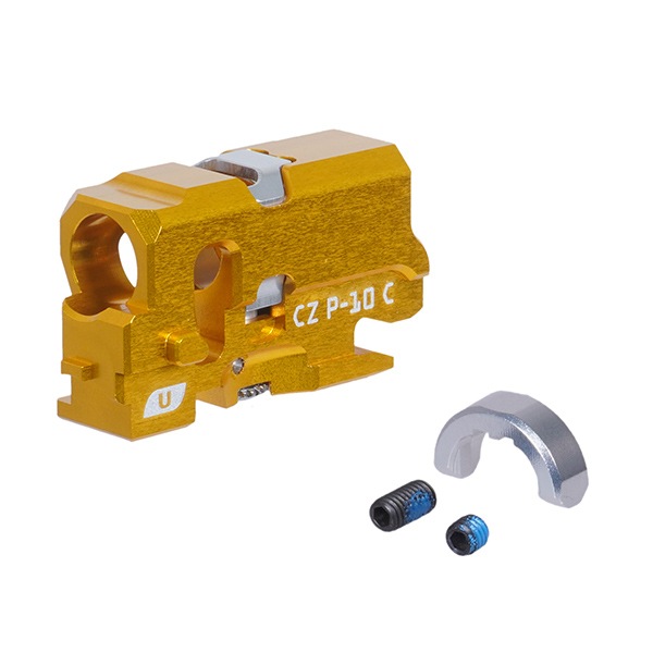 ASG CZ P-10 C 専用 アルミニウム CNC Ultimate TDC ホップチャンバーセット ゴールド