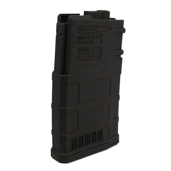ARES AMAG AR308 ARES M110 / AR308シリーズ用 100連 マガジン ブラック