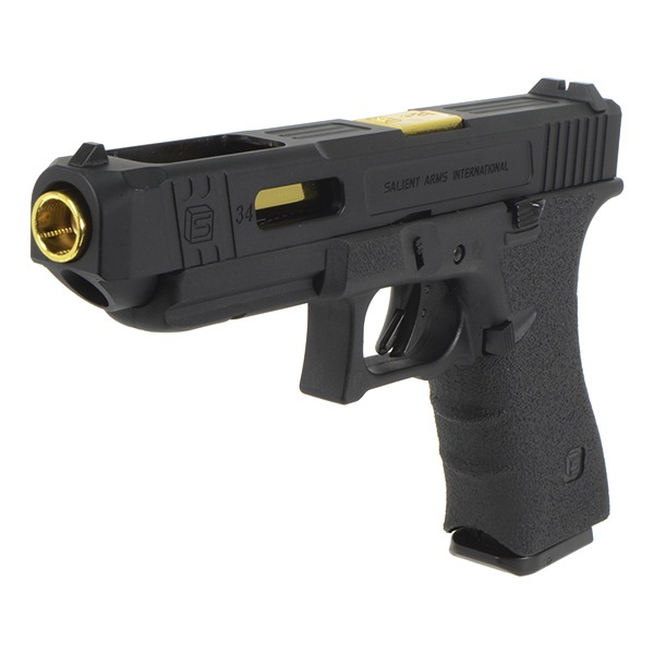 E&C 1203 GLOCK34 SAI ガスブローバック ゴールドバレル