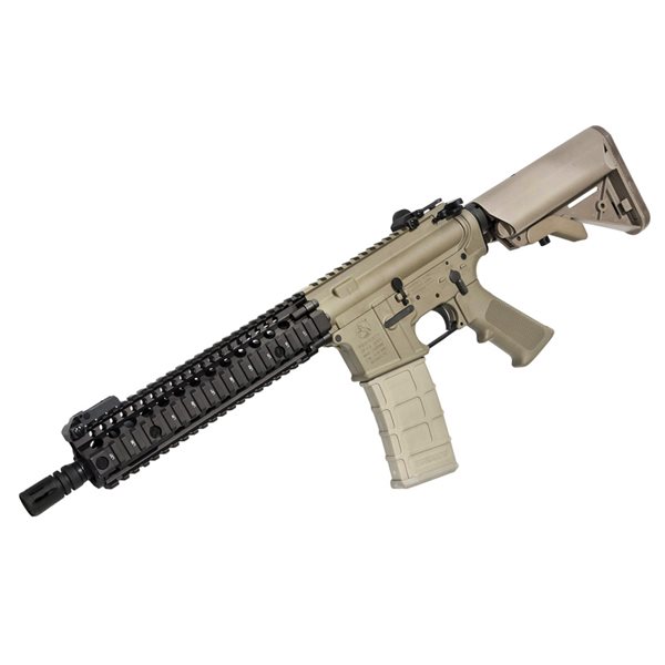 GHK MK18 MOD1 ガスブローバックライフル (Colt、Daniel Defenseライセンス品) デザートカラー
