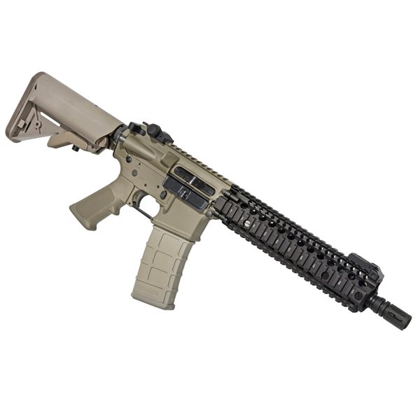 GHK MK18 MOD1 ガスブローバックライフル (Colt、Daniel Defenseライセンス品) デザートカラー