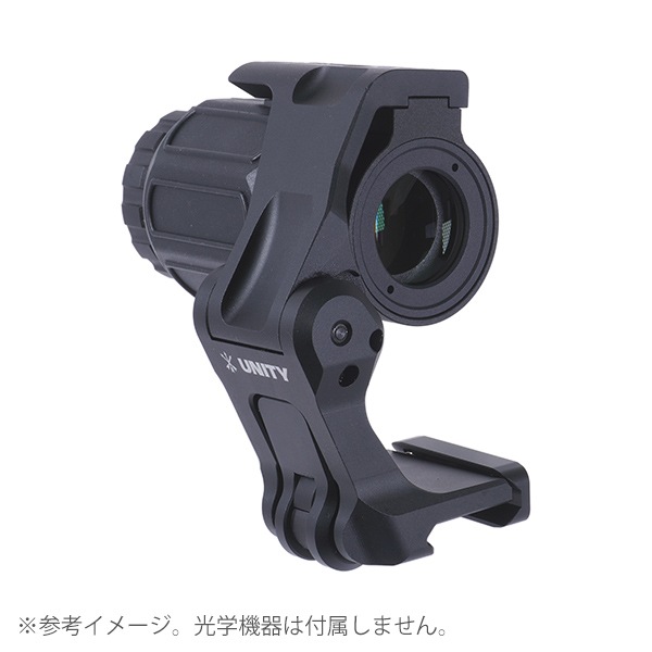 Z&Z UNタイプ 2.26インチ FTC OMNI マグニファイア マウント FAST QDレバー デザートカラー