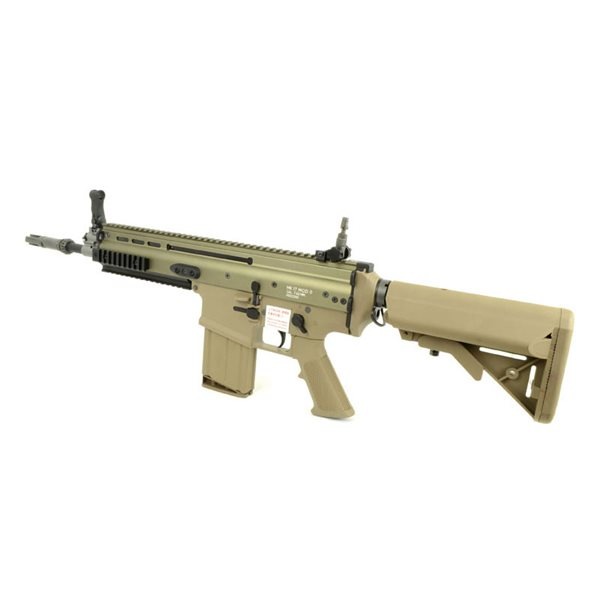 WE-TECH SCAR-H ガスブローバックガン クレーンストックver. デザートカラー
