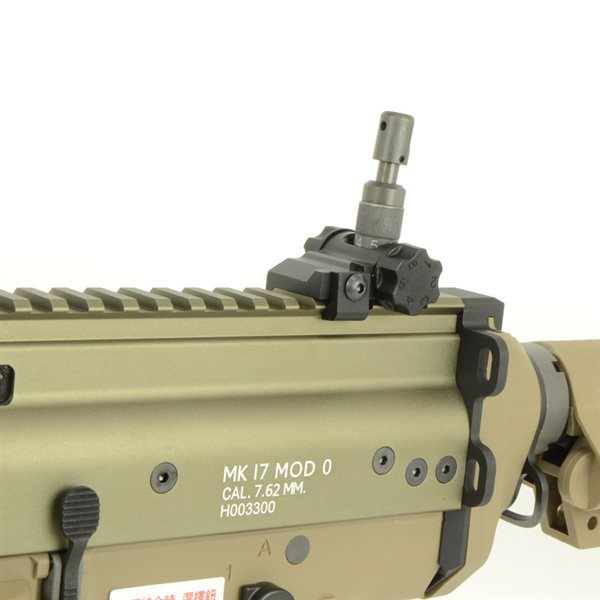 WE-TECH SCAR-H ガスブローバックガン クレーンストックver. デザートカラー