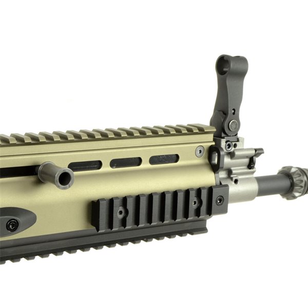 WE-TECH SCAR-H ガスブローバックガン クレーンストックver. デザートカラー