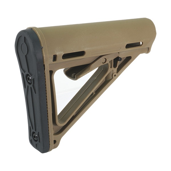 E&C MP168 MOEタイプ リトラクタブルストック デザートカラー